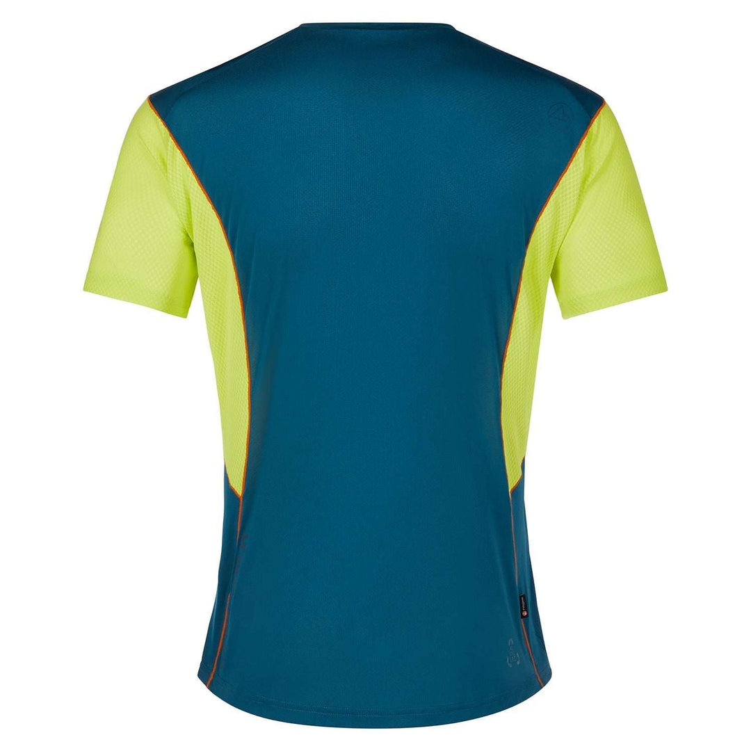 Resolute T-Shirt M - Storm Blue/Lime Punch - Blogside