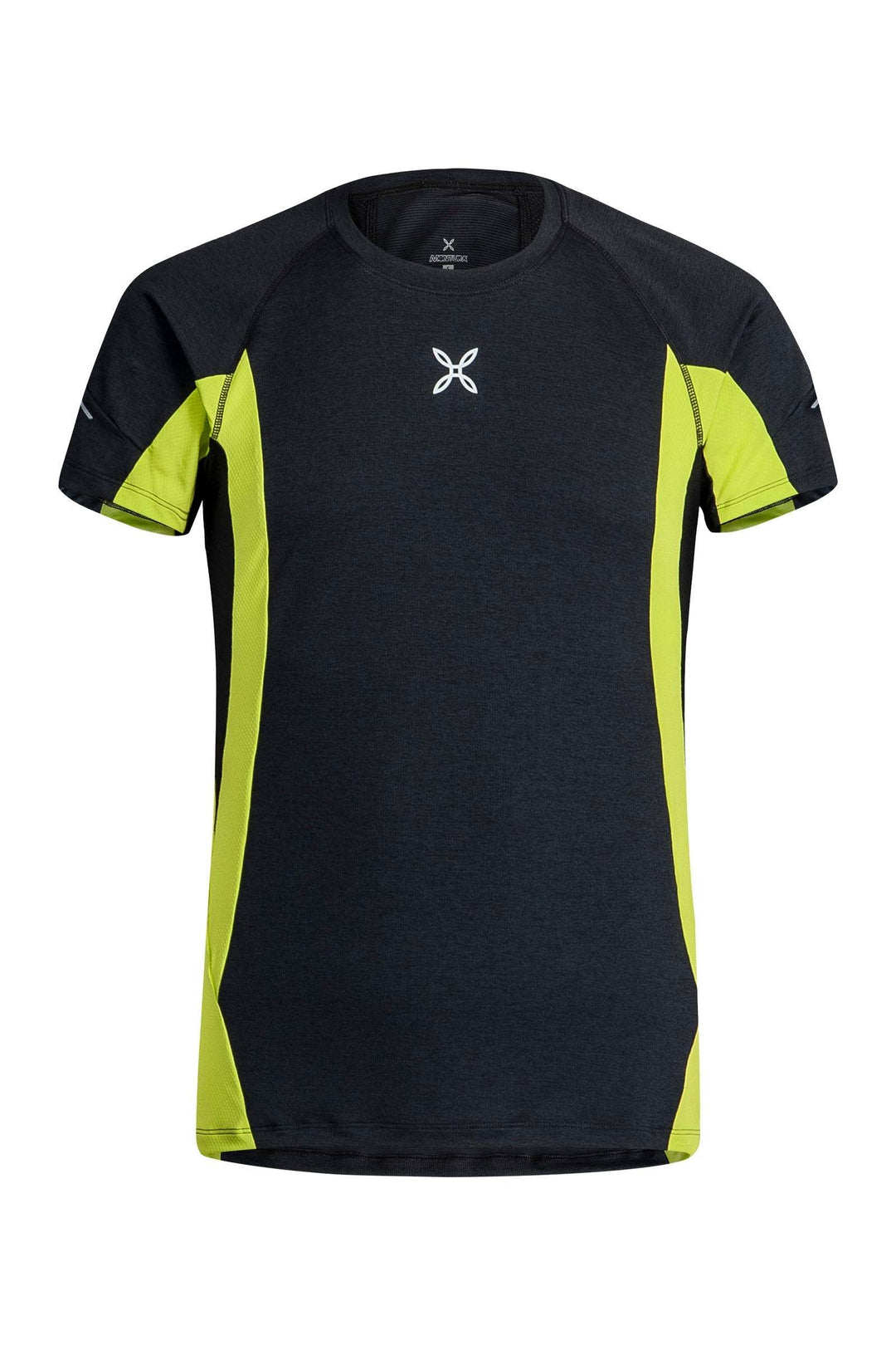 Run Energy T-Shirt - Antracite/Verde Lime (9247) - Blogside