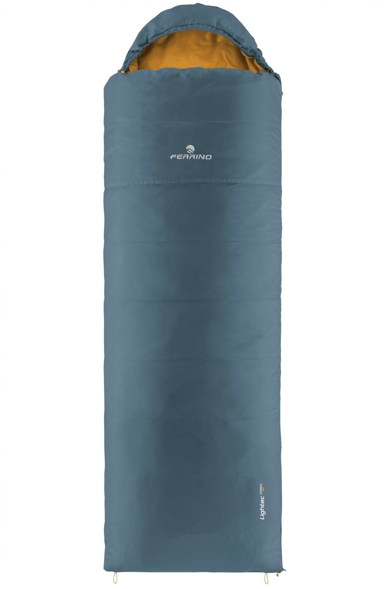 Sacco Lightech Shingle SQ lightweight square sleeping bag for trekking and camping with high thermal insulation and compact design