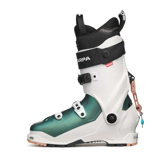 SCARPA F1 RS donna White Rainbow Green - vista 3