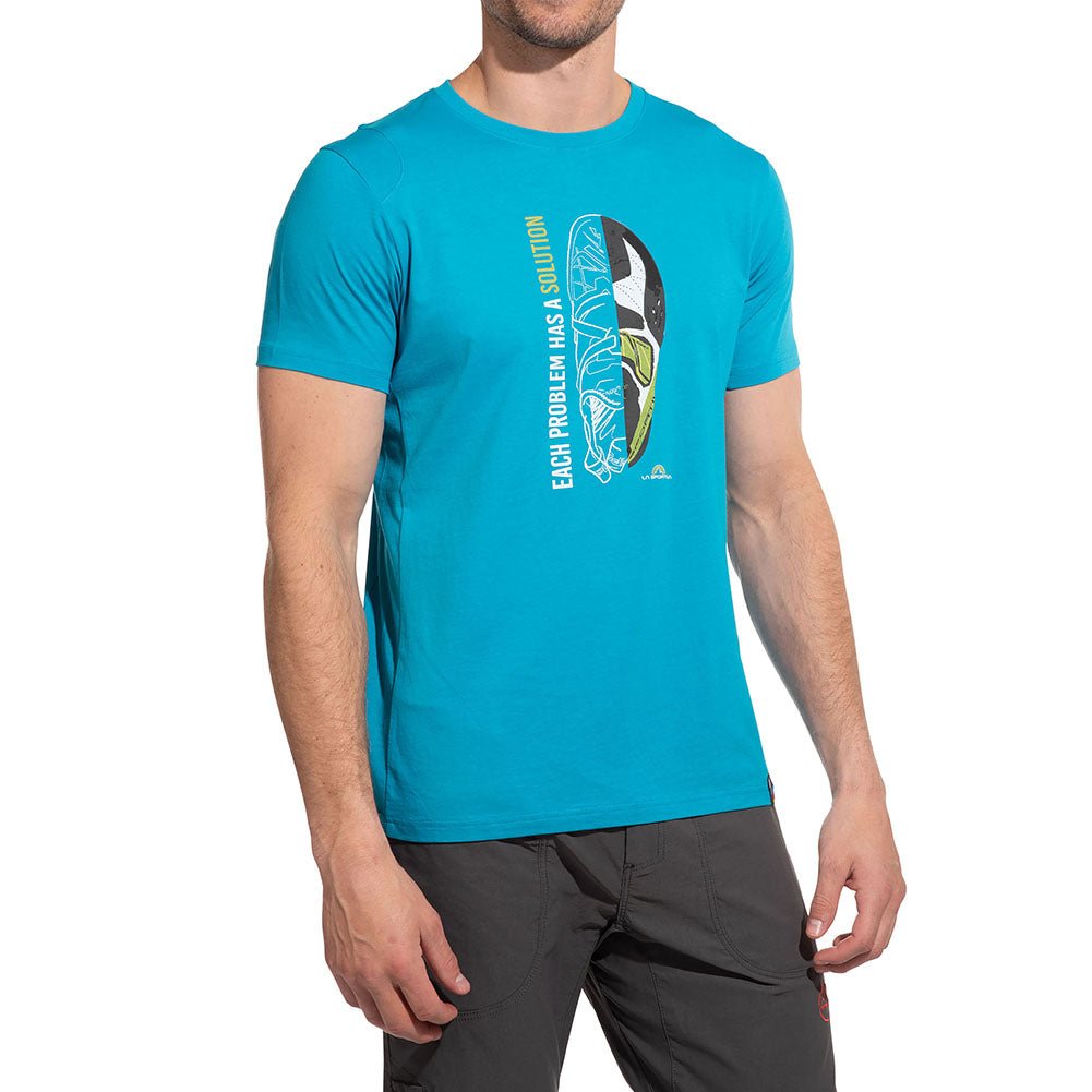 Solution T-Shirt M - Tropic Blue - Blogside