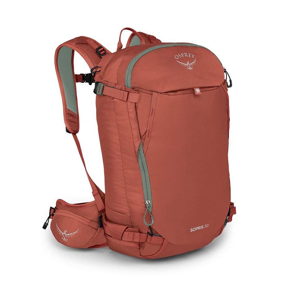 Women's Sopris 30 technical lightweight backpack with ski and snowboard carry.