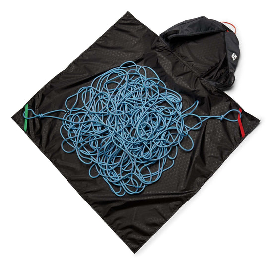 Stone 42 Duffel with removable rope tarp and easy-access design.
