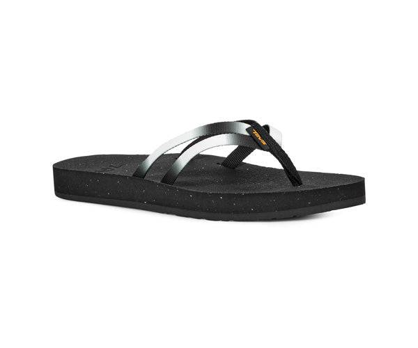 Teva Reflip Strappy Gradiate donna Aura Black/White, vista 2