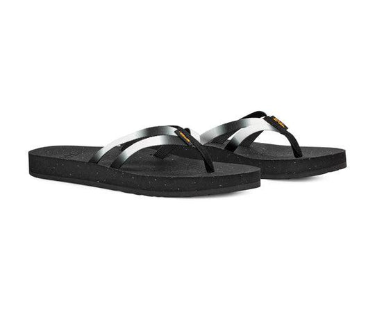 Teva Reflip Strappy Gradiate donna Aura Black/White, vista 7