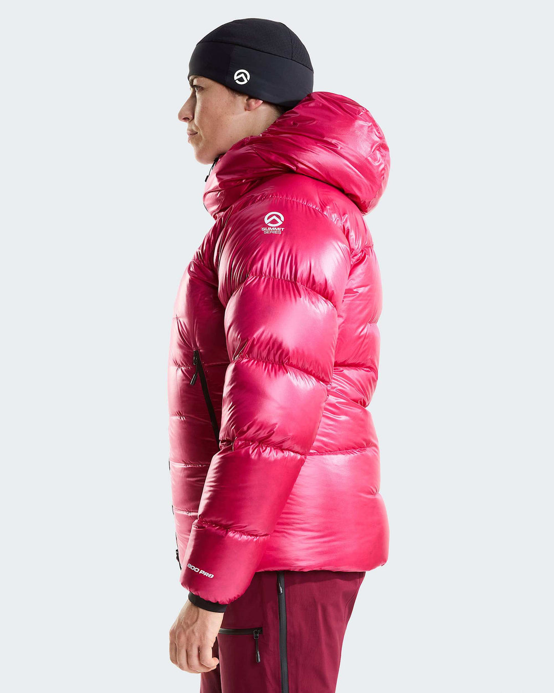 The North Face W Summit Pumori Down Parka - Lali Guran - side on model