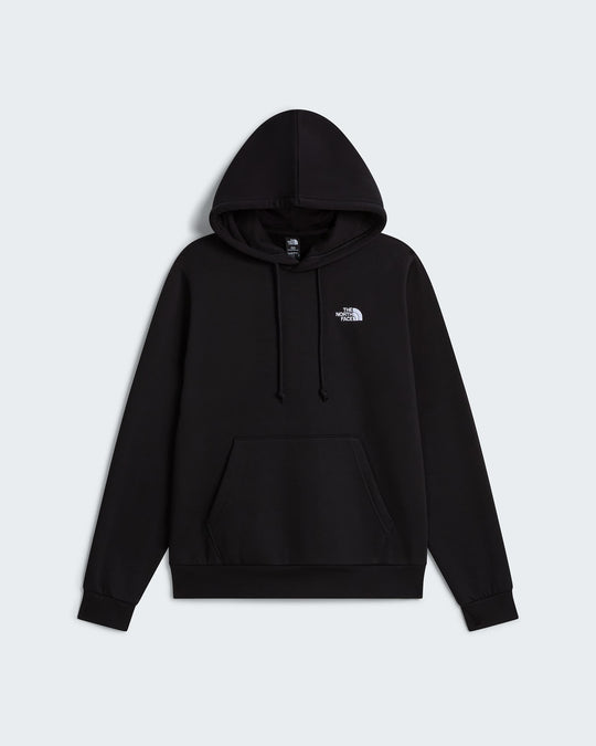 The North Face W Evolution Simple Dome Regular Hoodie - TNF Black - front product packshot