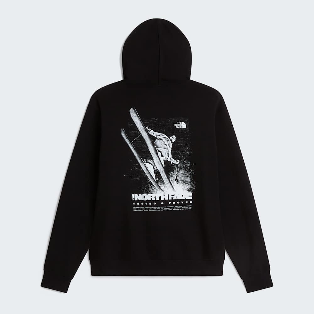 The North Face U Tested And Proven Relaxed Hoodie — Tnf Black — HERO