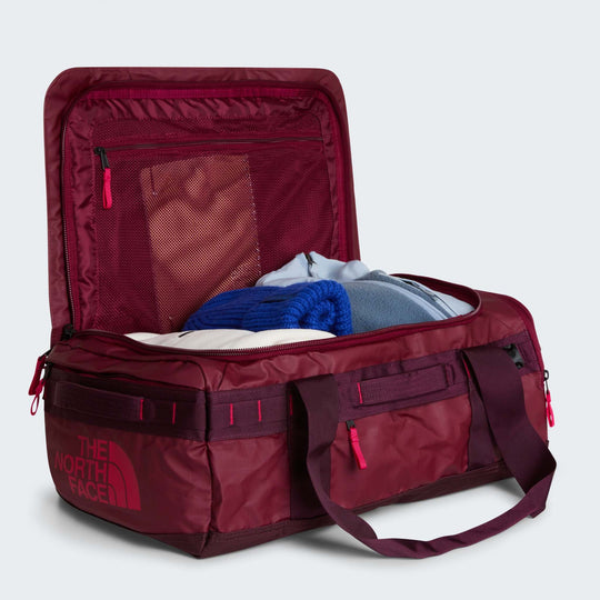The North Face Base Camp Voyager Duffel 42L - Burgundy Crush/Deep Burgundy/Lali Guran - ALT4