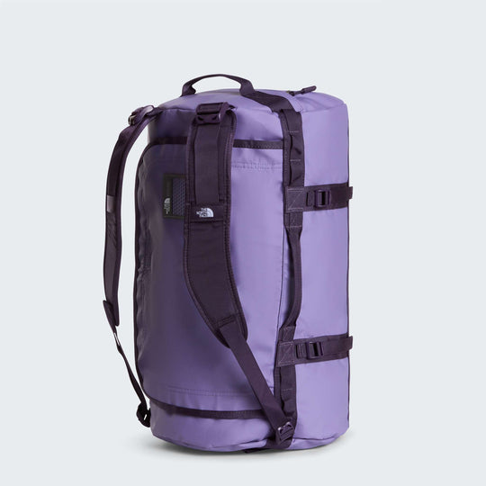 The North Face Base Camp Duffel - S / Grounded Plum/Endless D - back_straps