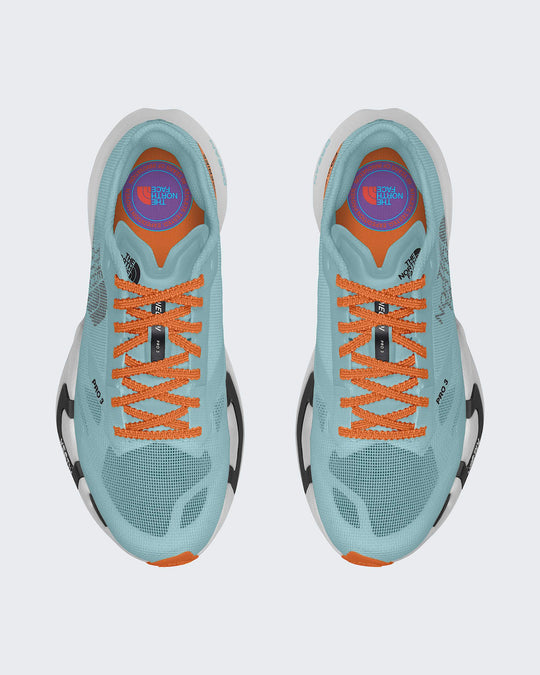 The North Face Summit Vectiv Pro 3 - Canal Blue/Papaya - DETAILINSTEP