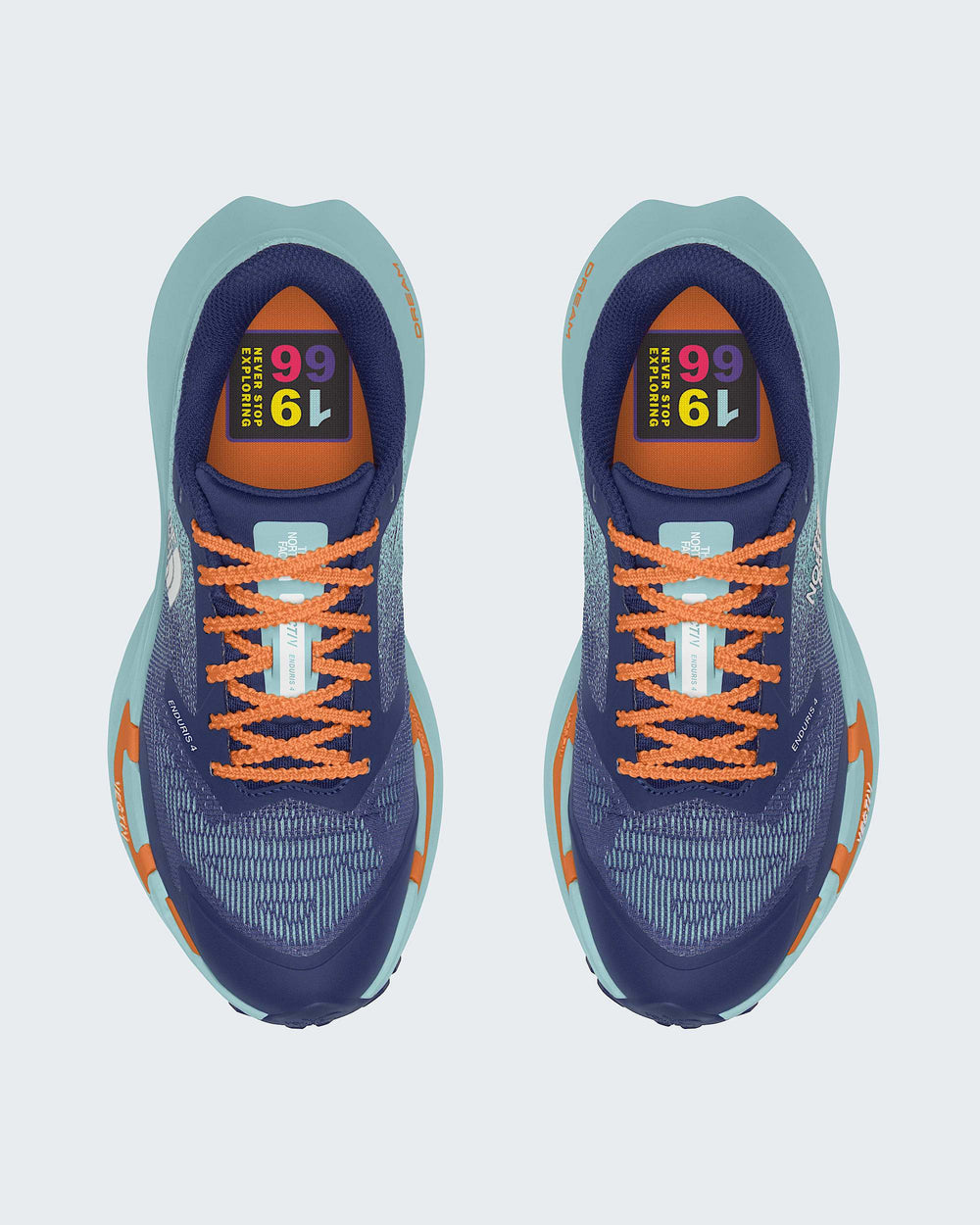 The North Face W Vectiv Enduris 4 - Bold Blue/Canal Blue - DETAILINSTEP