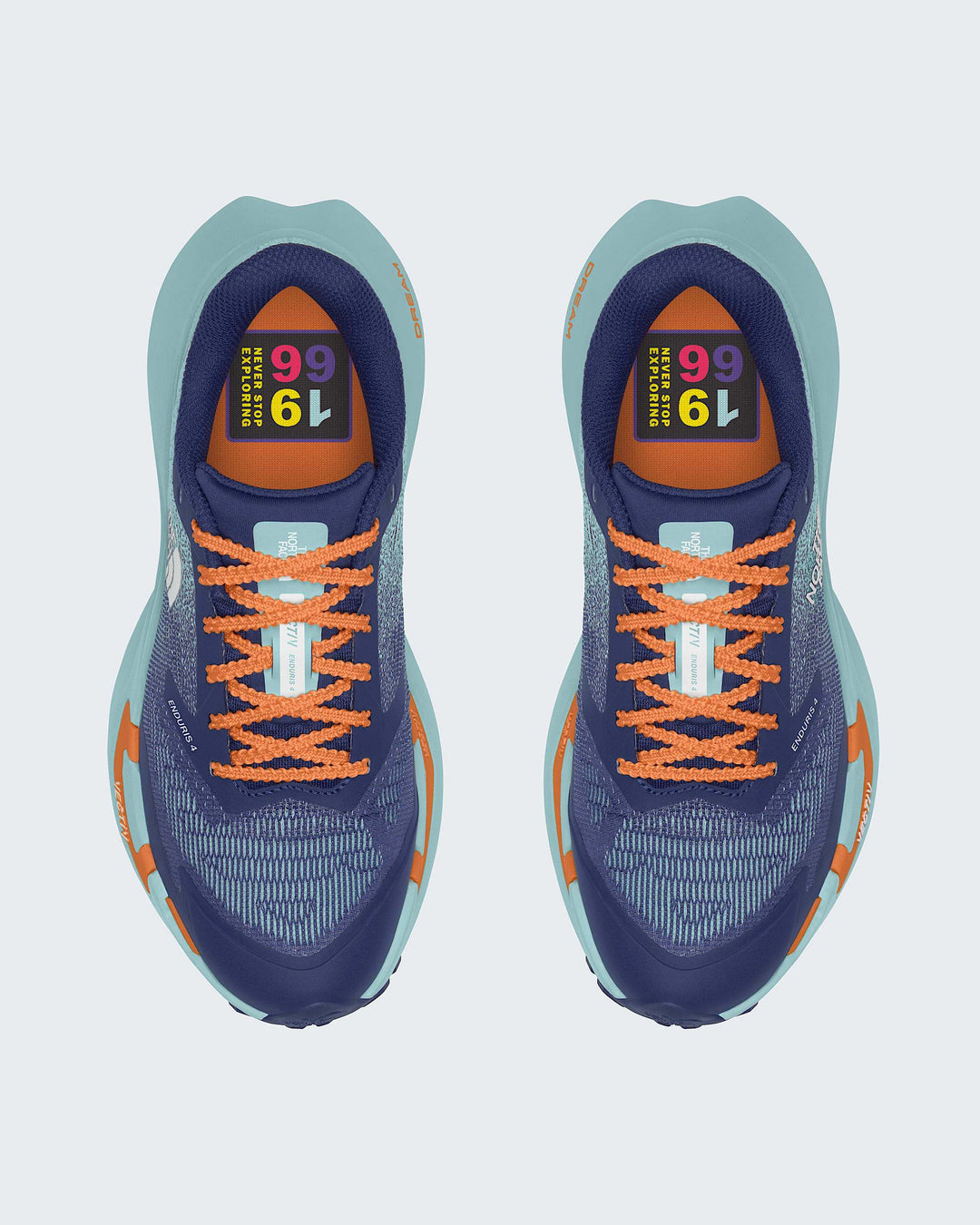 The North Face W Vectiv Enduris 4 - Bold Blue/Canal Blue - DETAILINSTEP