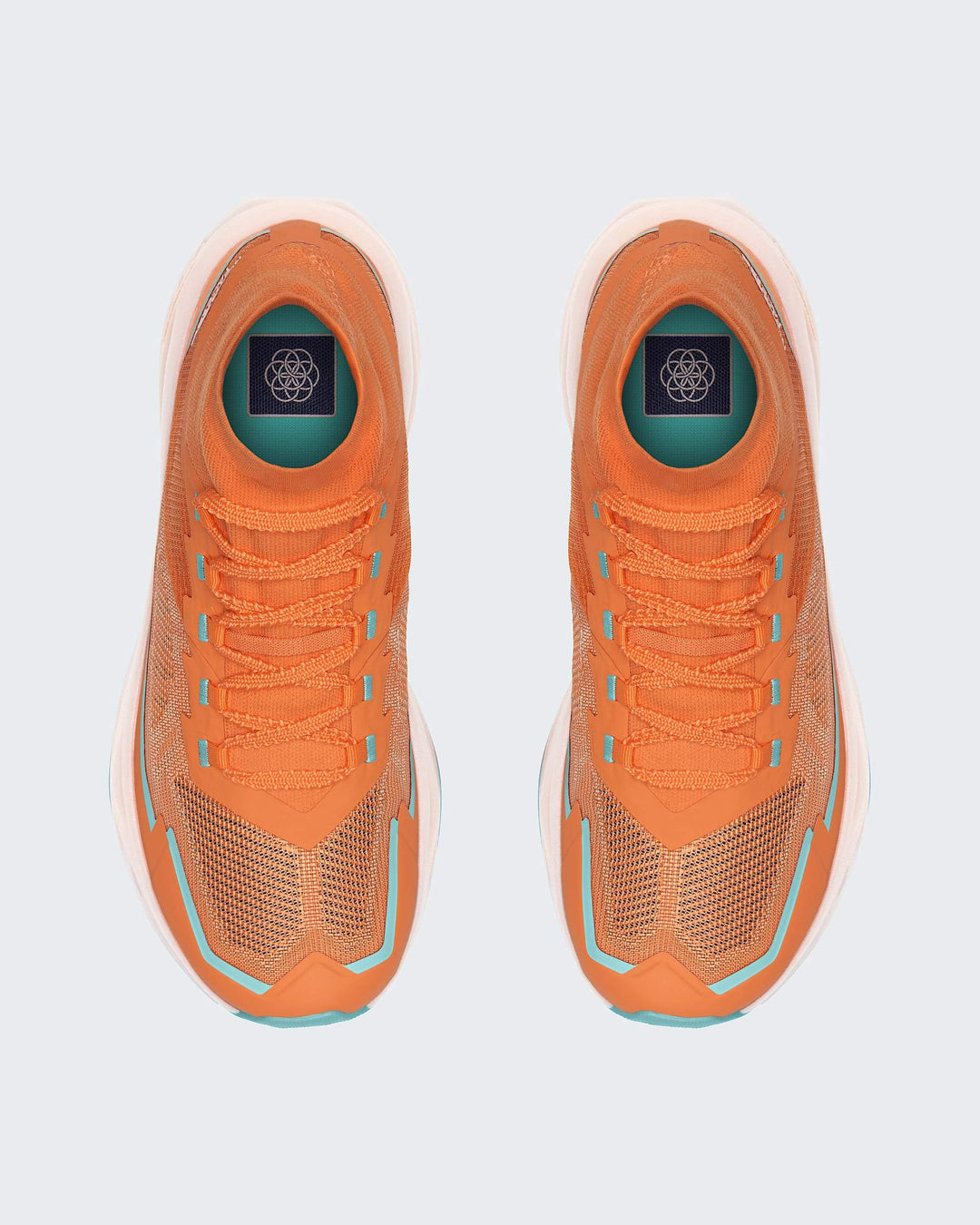 The North Face M Offtrail Ultra - Papaya/Canal Blue - DETAILINSTEP