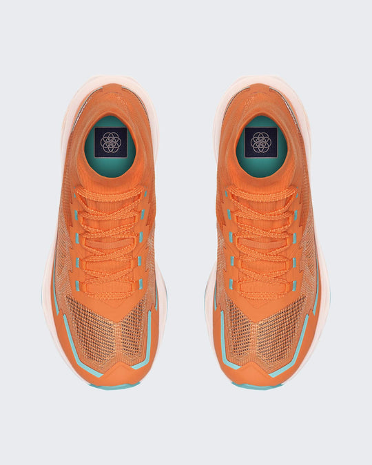 The North Face M Offtrail Ultra - Papaya/Canal Blue - DETAILINSTEP
