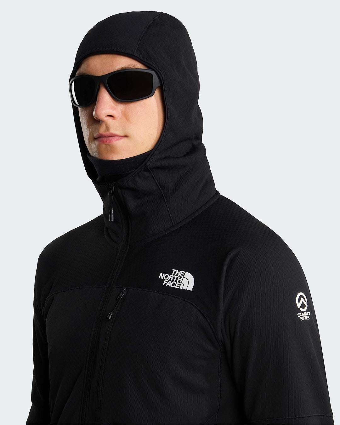 The North Face M Summit Futurefleece Full Zip Hoodie - TNF Black - ALT6