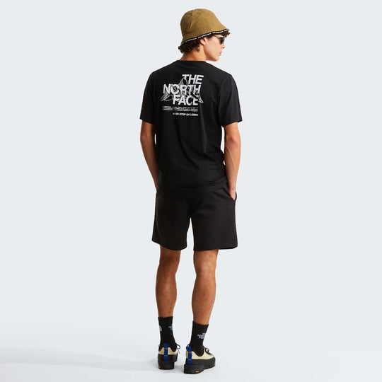 The North Face M Mountain Sketch Regular Short Sleeve - Tnf Black - ALT2