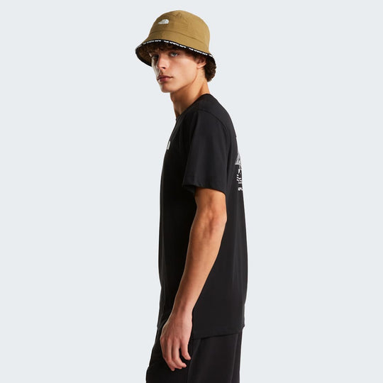 The North Face M Mountain Sketch Regular Short Sleeve - Tnf Black - ALT3