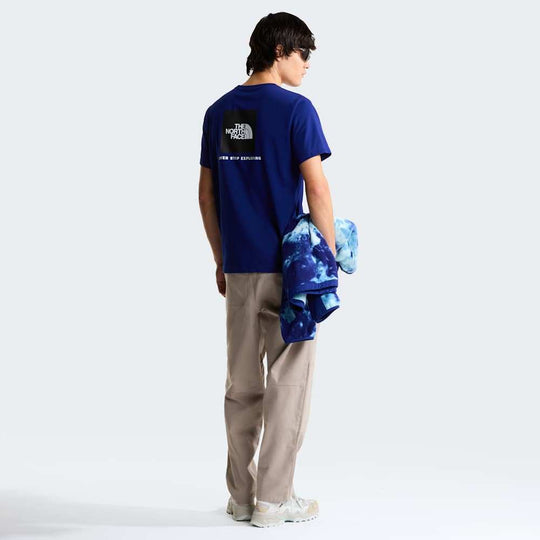 The North Face M Evolution Box Nse Regular Short Sleeve Bold Blue ALT1