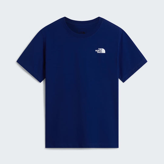 The North Face M Evolution Box Nse Regular Short Sleeve Bold Blue ALT30