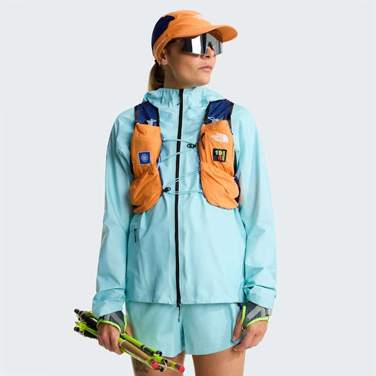 The North Face Summit Run Vest 10 Papaya/Bold Blue ALT13