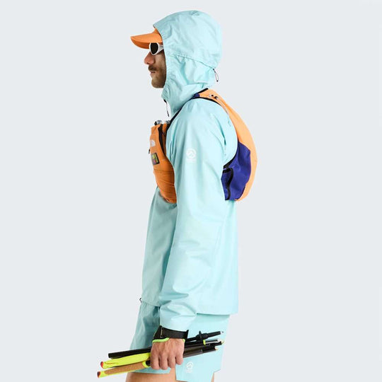The North Face Summit Run Vest 10 Papaya/Bold Blue ALT3