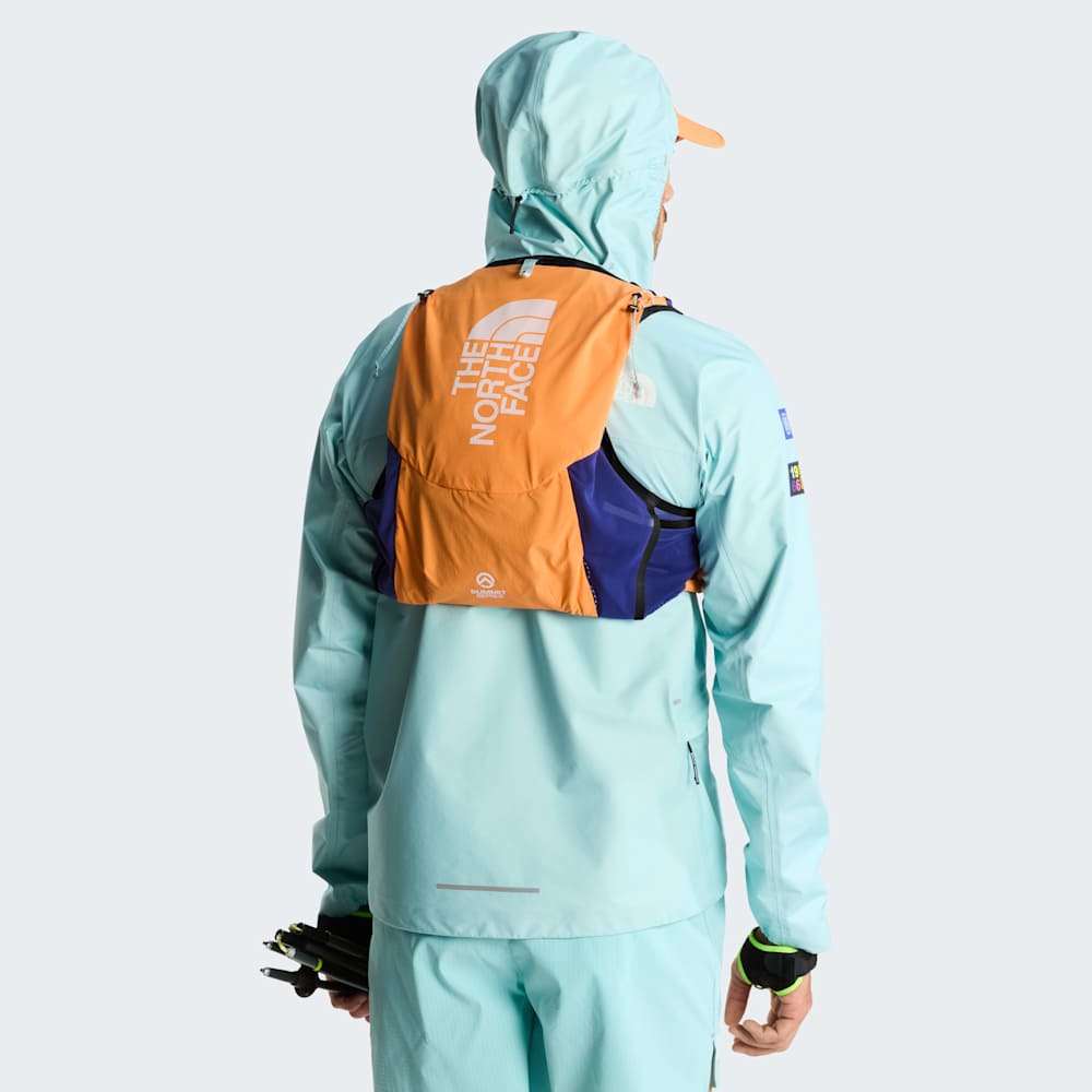 The North Face Summit Run Vest 10 Papaya/Bold Blue HERO