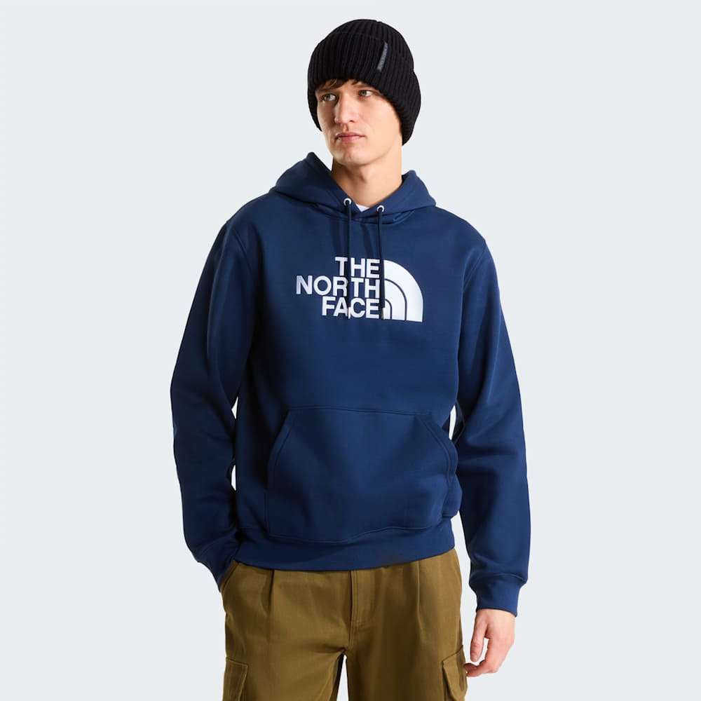 The North Face M Tnf Essential Drew Peak Regular Hoodie Summit Navy HERO