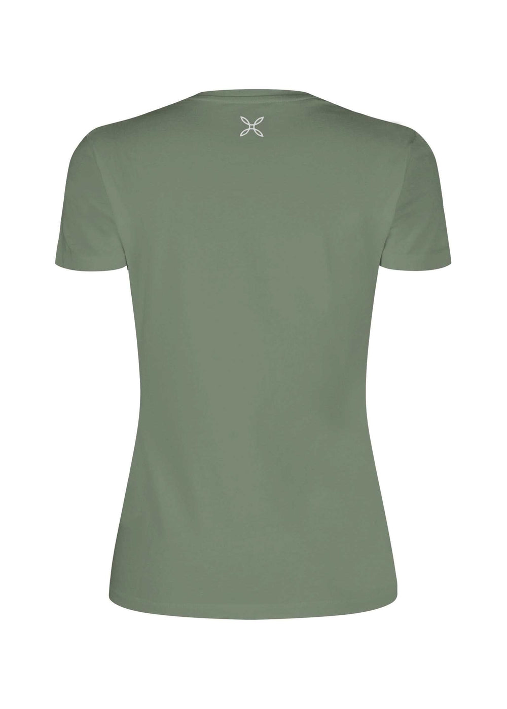 Topographic T-Shirt Woman - Verde Salvia/Light Rose (4901) - Blogside