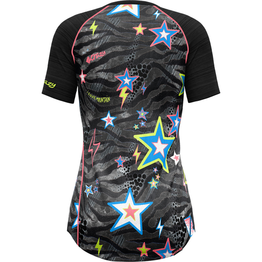 T-Shirt Alpinstar — Black-Zebra — retro