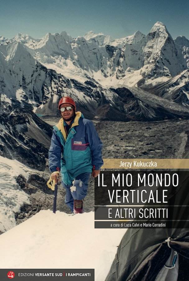 Il mio mondo verticale e altri scritti, copertina ufficiale Versante Sud, ISBN 9788855470667