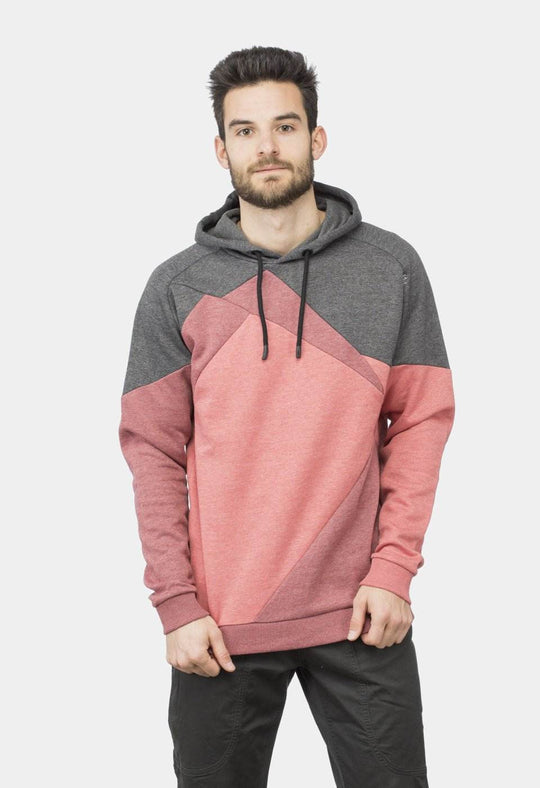 Villach Hoody - Red Melange - Blogside