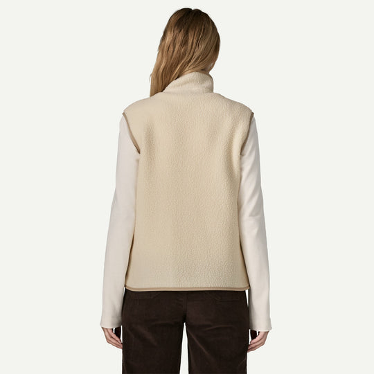 Patagonia W's Retro Pile Vest - NAT - foto 3
