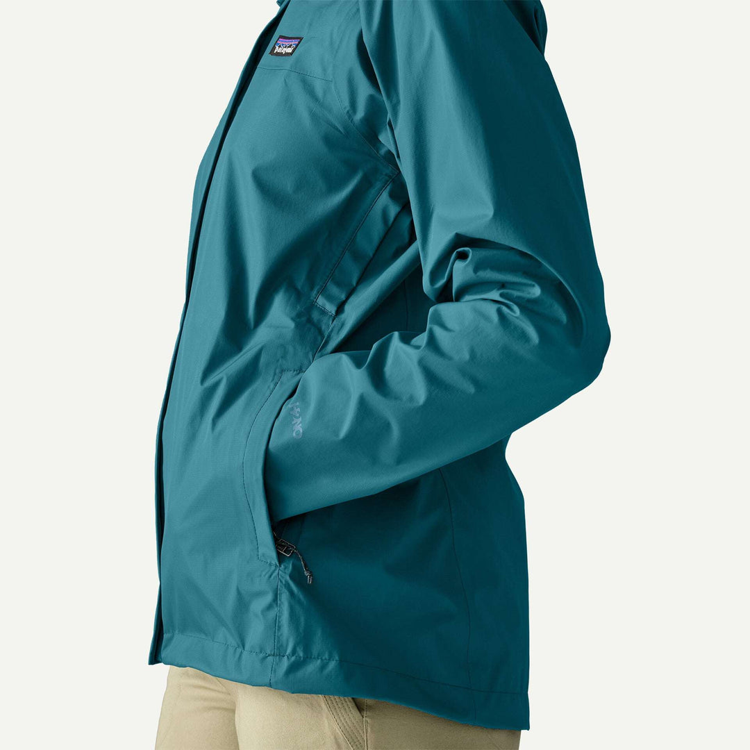 Patagonia Women's Torrentshell 3L Rain Jacket - Glacial Blue - foto 5