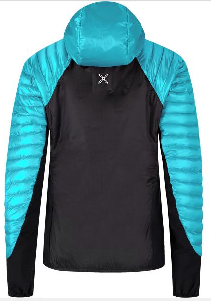 Giacca da donna imbottita con cappuccio leggera e resistente per attività outdoor