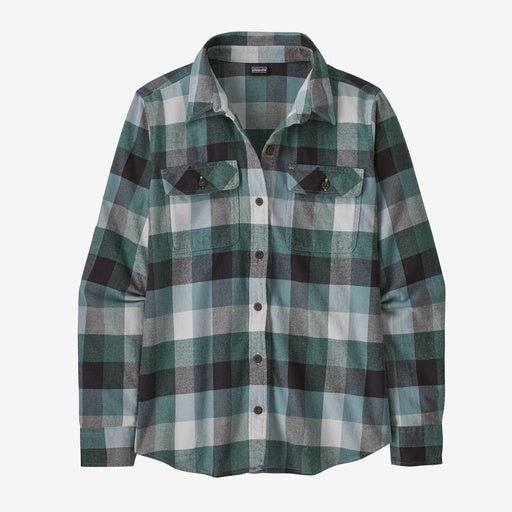 W's L/S Organic Cotton Mw Fjord Flannel Shirt - Guides: Nouveau Green - Blogside