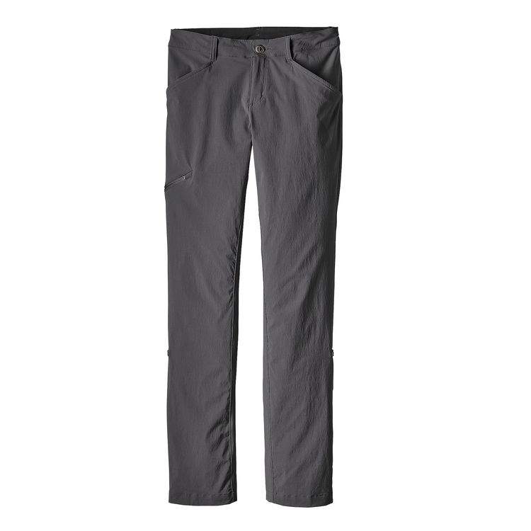 Lightweight Quandary Pants for hiking with DWR finish and UPF 40+ protection.