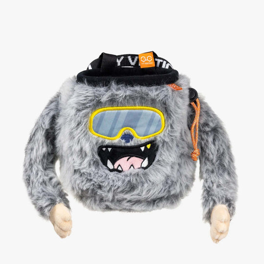 Y&amp;Y Vertical Chalk Bag Yeti, vista principale con braccia distese