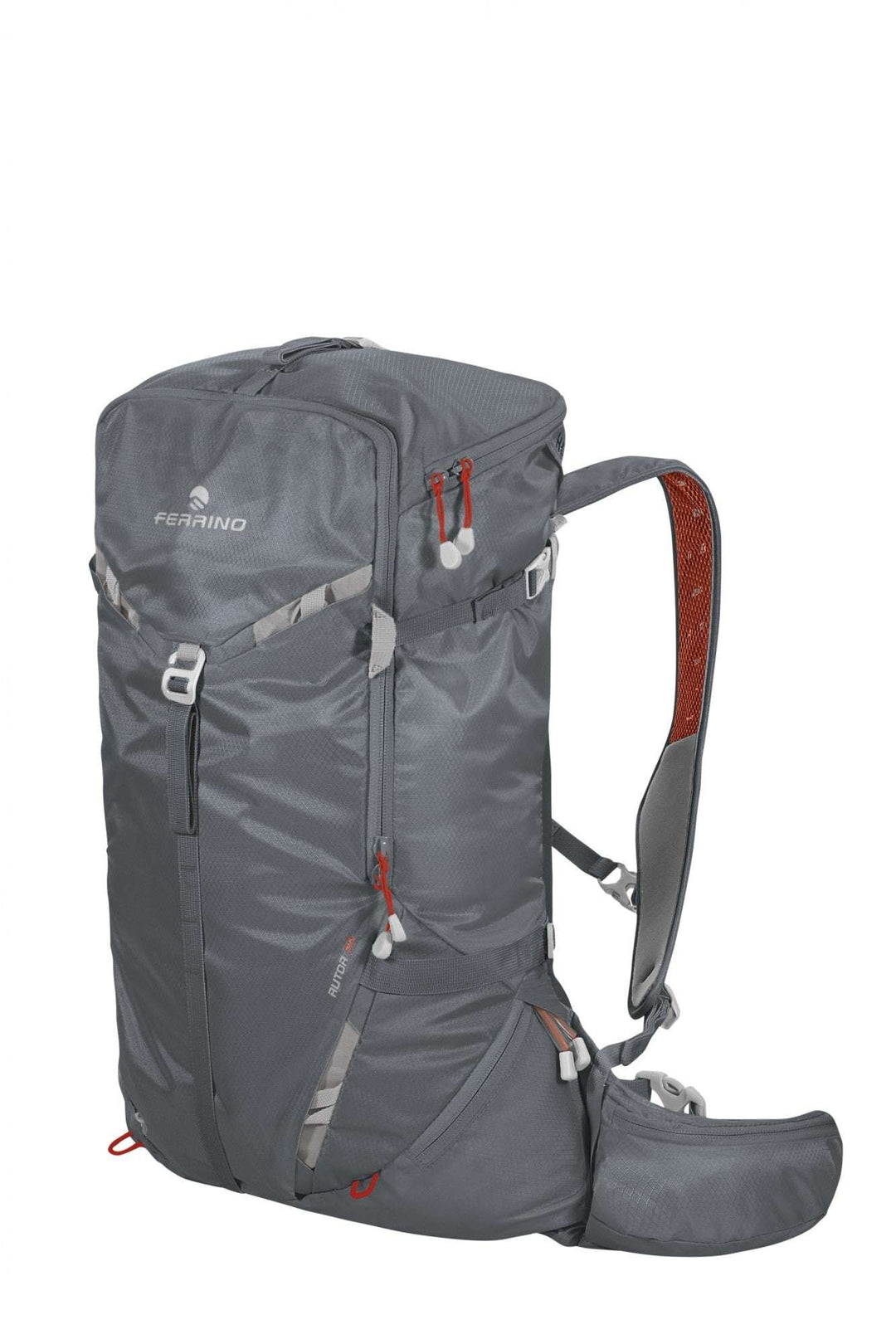 Zaino Rutor 30 for alpine skiing and mountaineering, 30L capacity, ergonomic fit, multiple compartments, RECCO reflector.