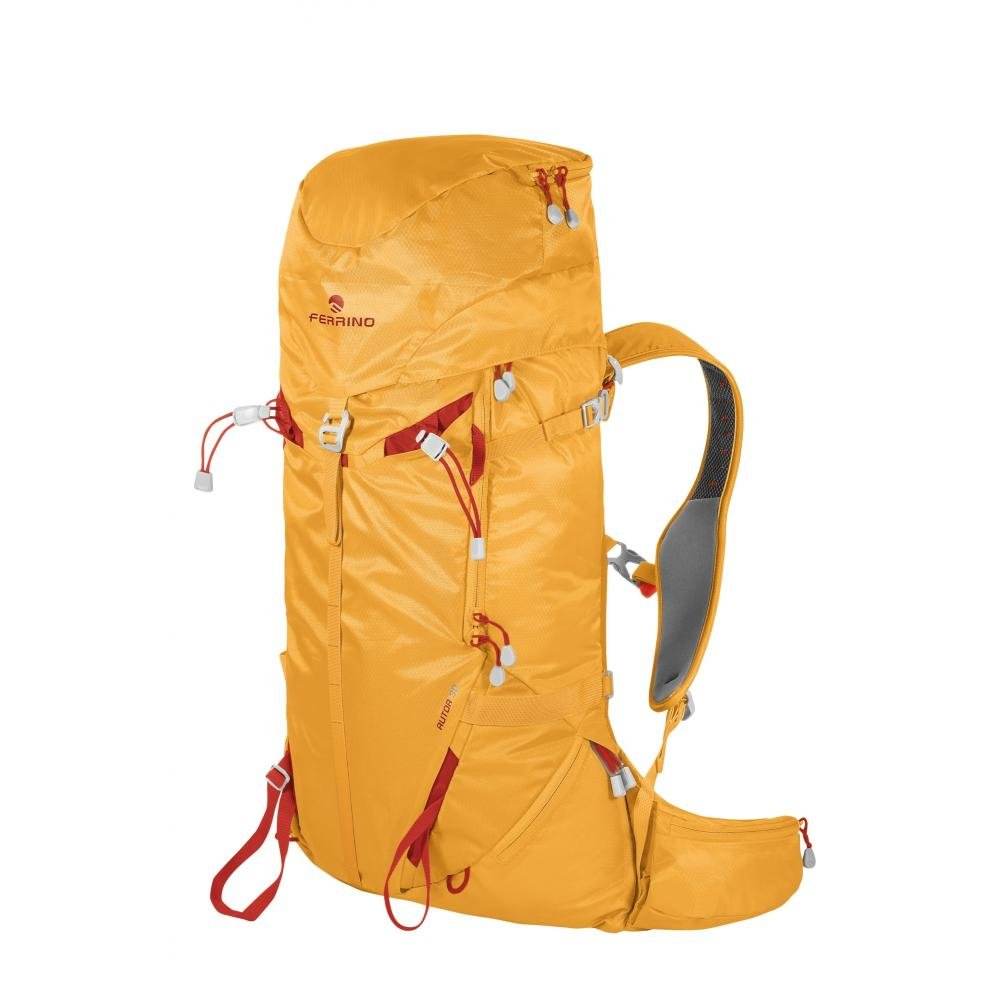 Zaino Rutor 30 yellow alpine backpack with ergonomic design and ample storage.