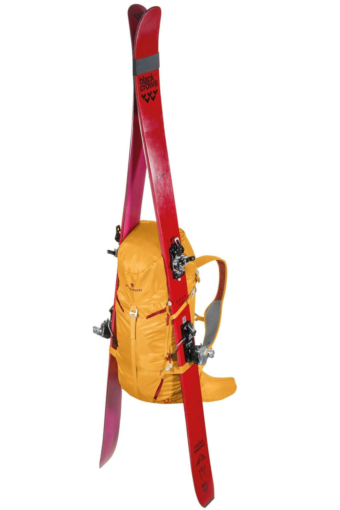 Zaino Rutor 30 designed for ski mountaineering and alpine activities, featuring front ski attachment and ergonomic fit.