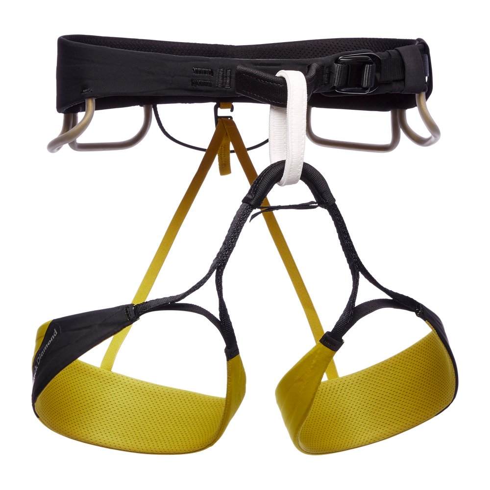 Men's Zone Harness for climbing with Infinity Loop, lightweight and breathable design.
