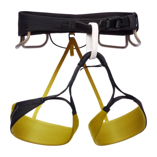 Men's Zone Harness for climbing with Infinity Loop, lightweight and breathable design.