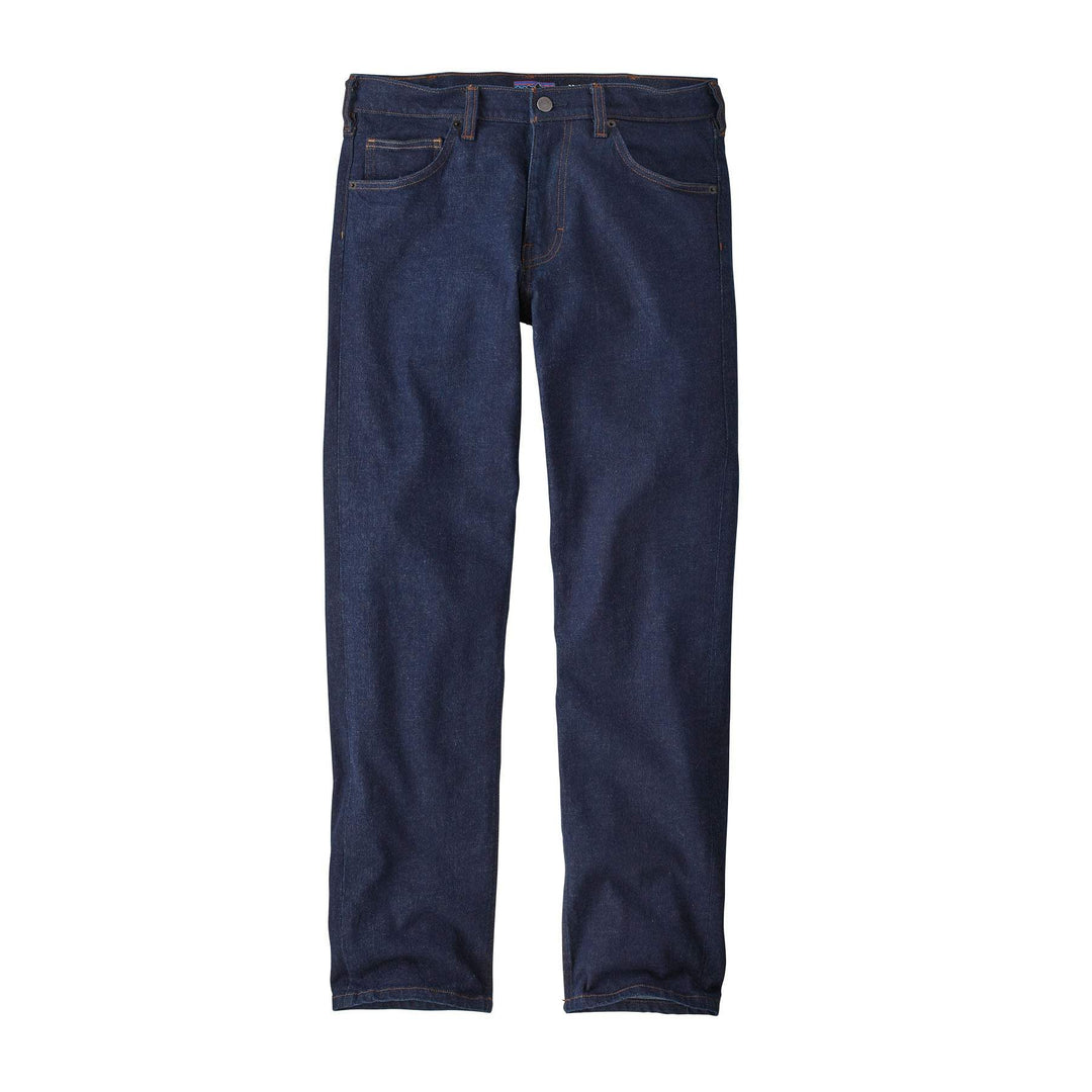 Straight fit jeans made from sustainable denim with classic five-pocket design.
