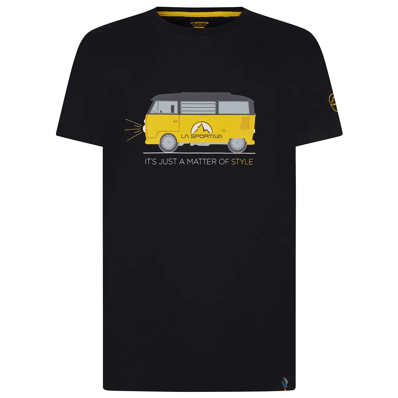 Van T-Shirt M, 1970s climbing tribute, organic cotton.
